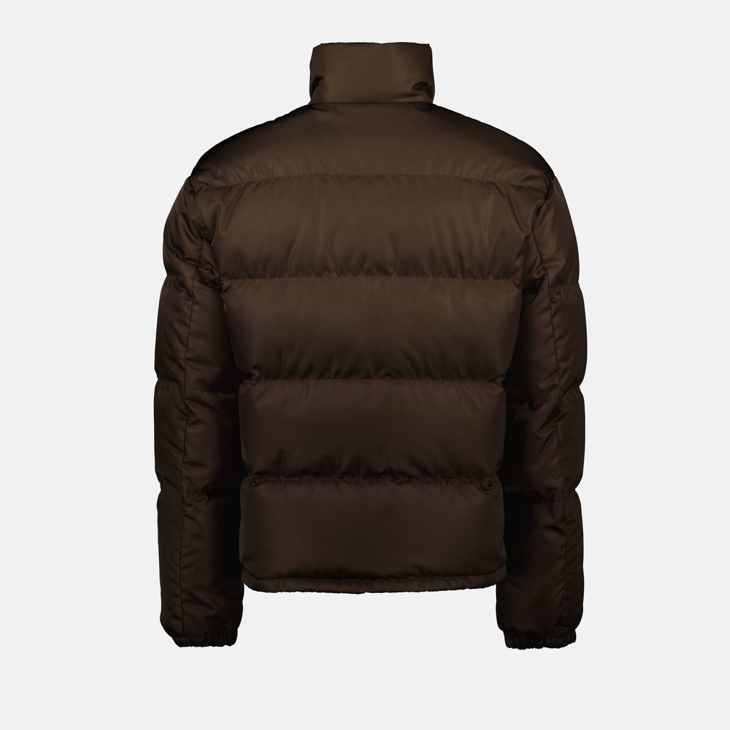 Image of the Prada Men's Nylon Puffer Jacket - Autumn-Winter 2025 - Detailed View_2