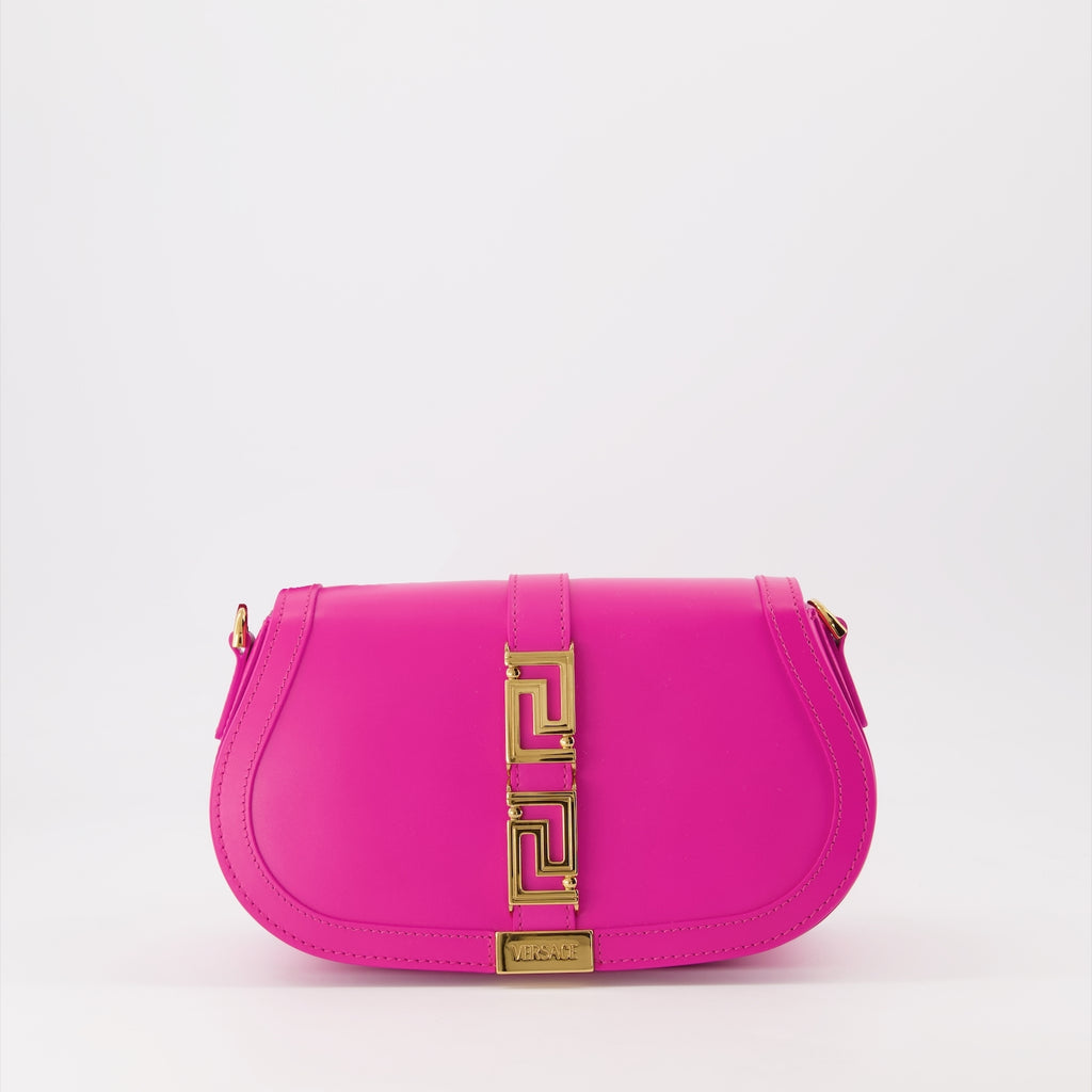 Handtaschen und schultertaschen Sac Greca Goddess Versace Rosa Femme