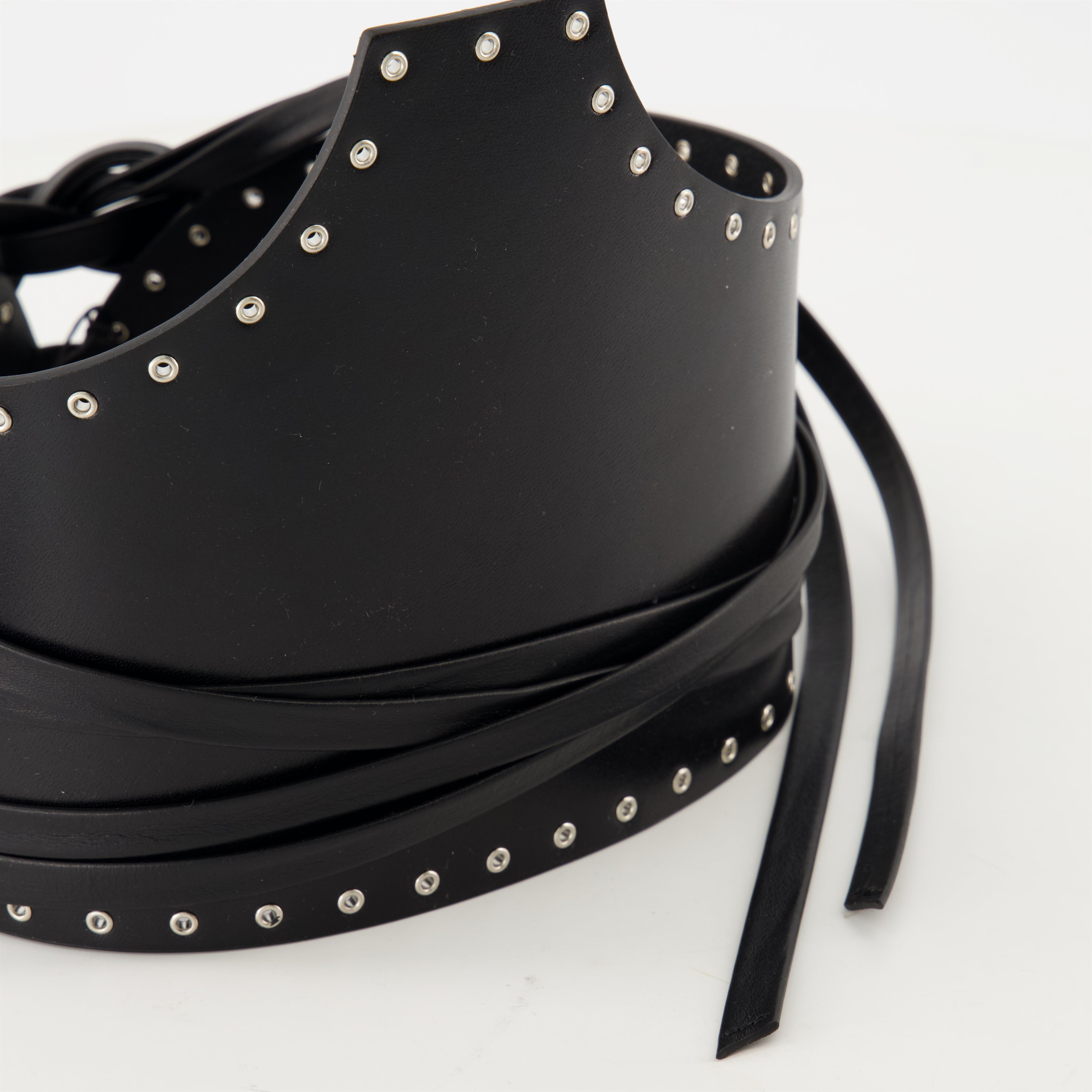 Cintos Ceinture en cuir Lanny Iro Preto Femme