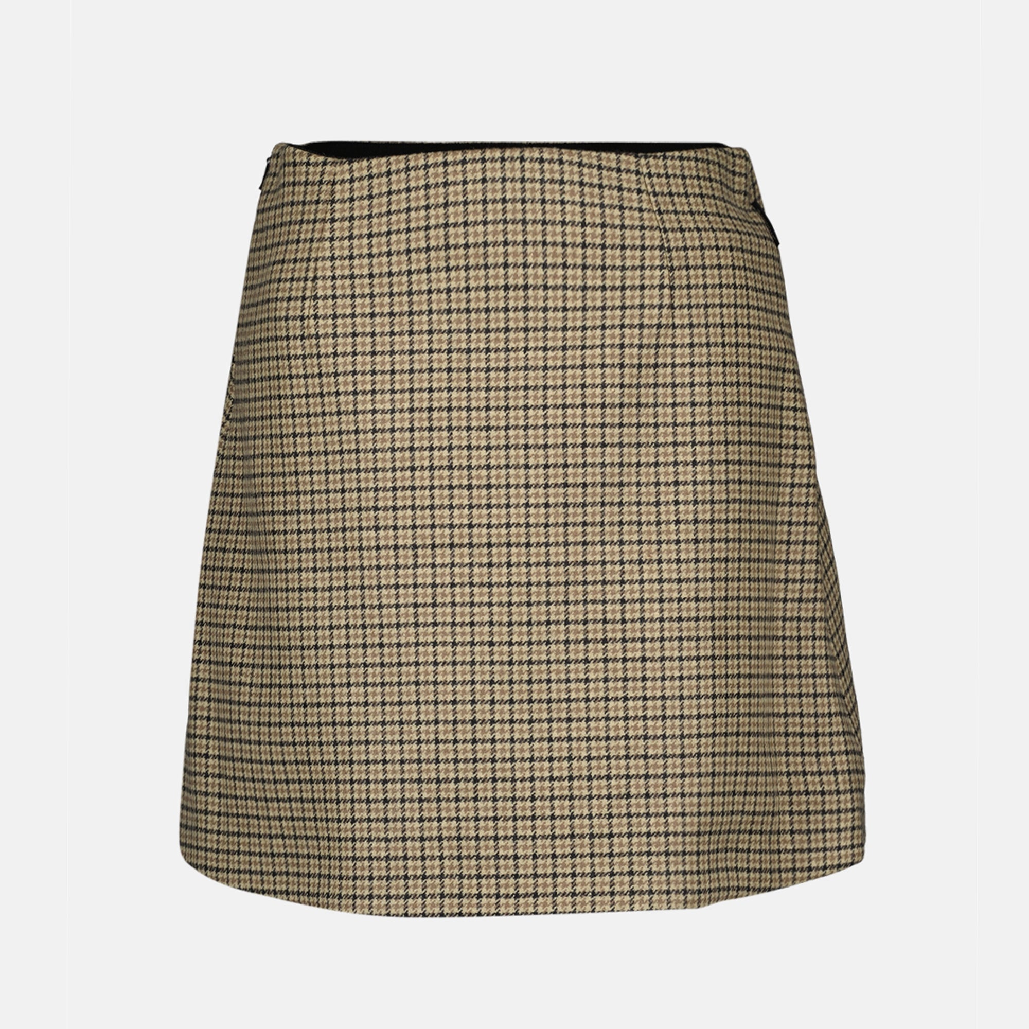 Skirts Plaid mini skirt Moncler Beige Femme