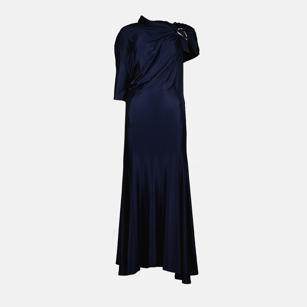 Robes Robe asymétrique Rabanne Bleu foncé Femme