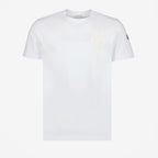T-shirts T-shirt blanc Moncler Blanc Homme