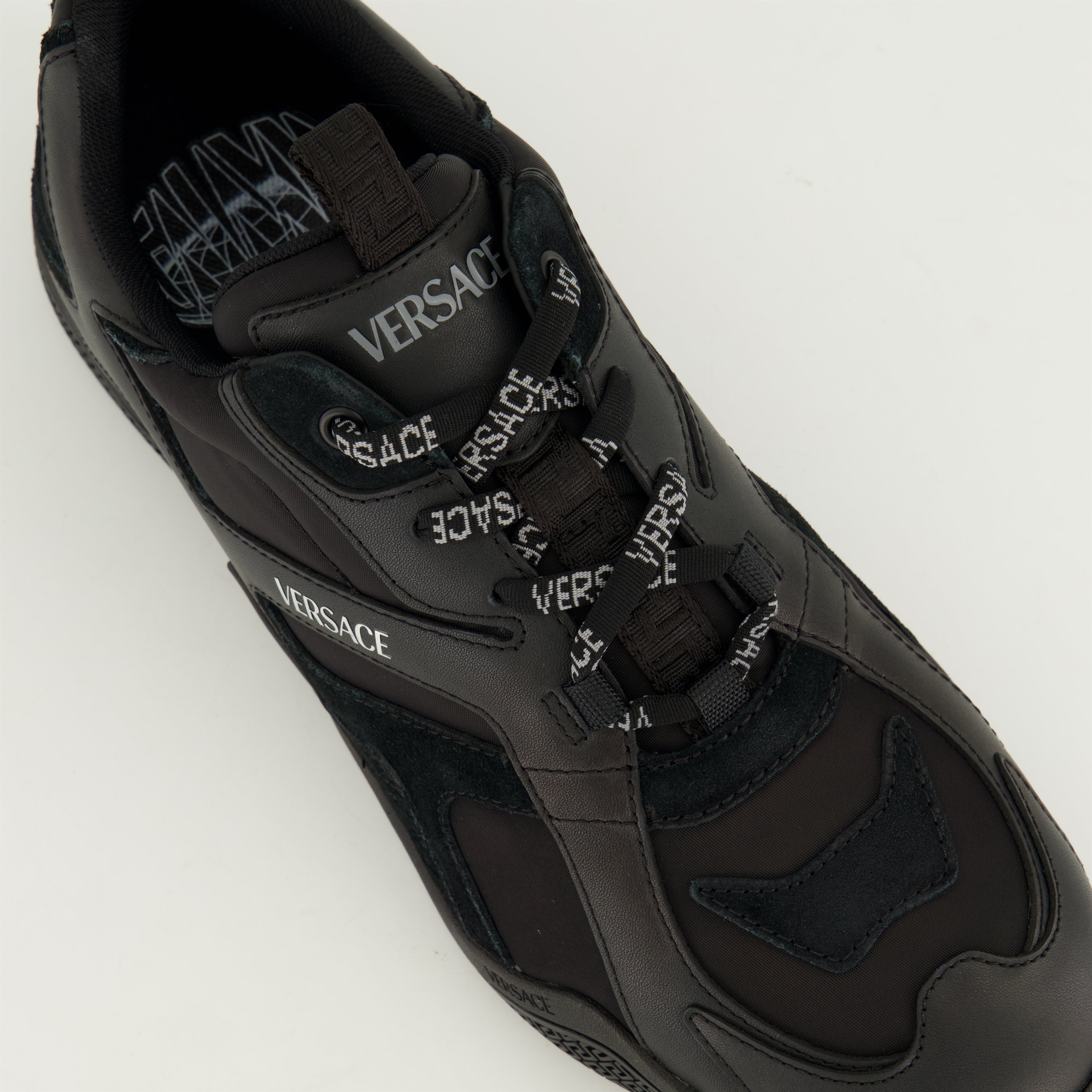 Baskets Baskets Galaxia Versace Noir Homme