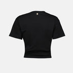 T-shirts Piercing T-shirt Rabanne Black Femme