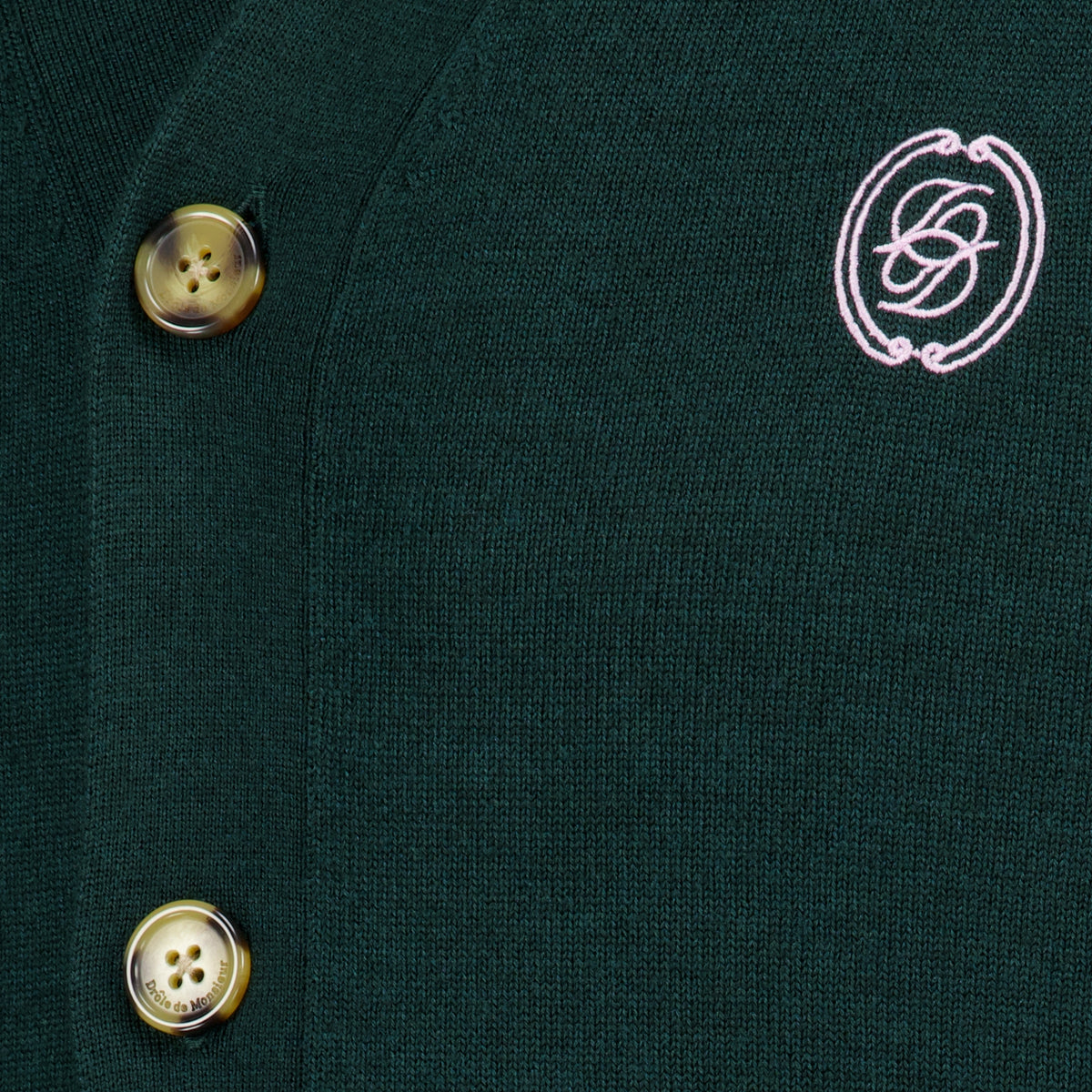 Maille Dunkelgrüner D Miror Cardigan Drole De Monsieur Vert Homme