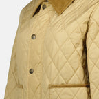 Jaquetas Casaco Matelassé Burberry Bege Femme