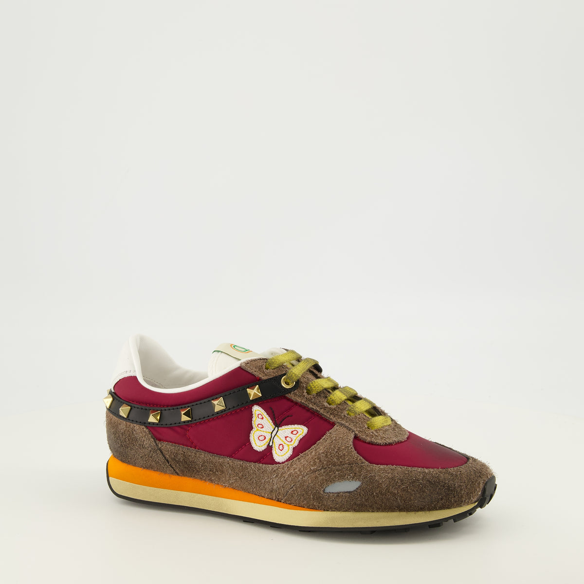 Baskets Baskets Stud up Butterfly bordeaux Valentino Garavani Bordeaux Femme