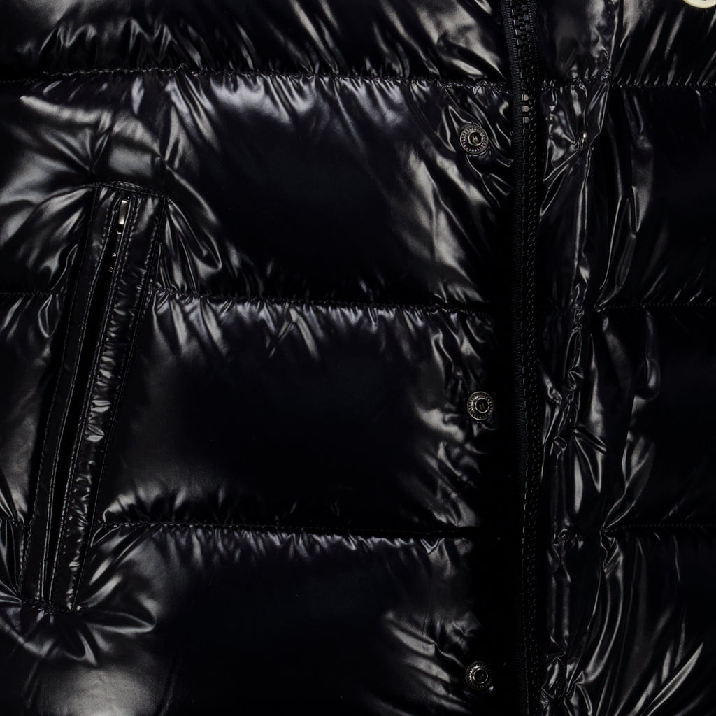 Vestes Tibb Black Sleeveless Down Jacket Moncler Noir Homme