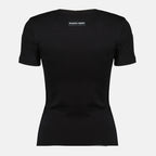 Image de l'article T-shirt Moon noir de la marque Marine Serre pour Femme - Saison Automne-Hiver 2025 - Vue de Dos