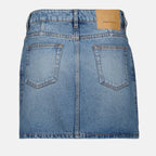 Jupes Jupe mini Ami PARIS Bleu Femme