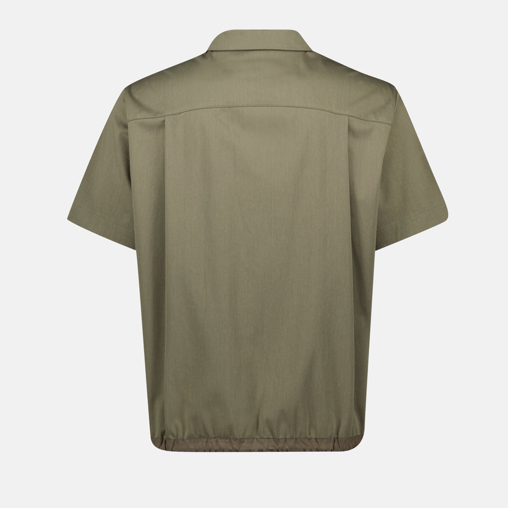Polos Polo con cremallera Sacai Caqui Homme