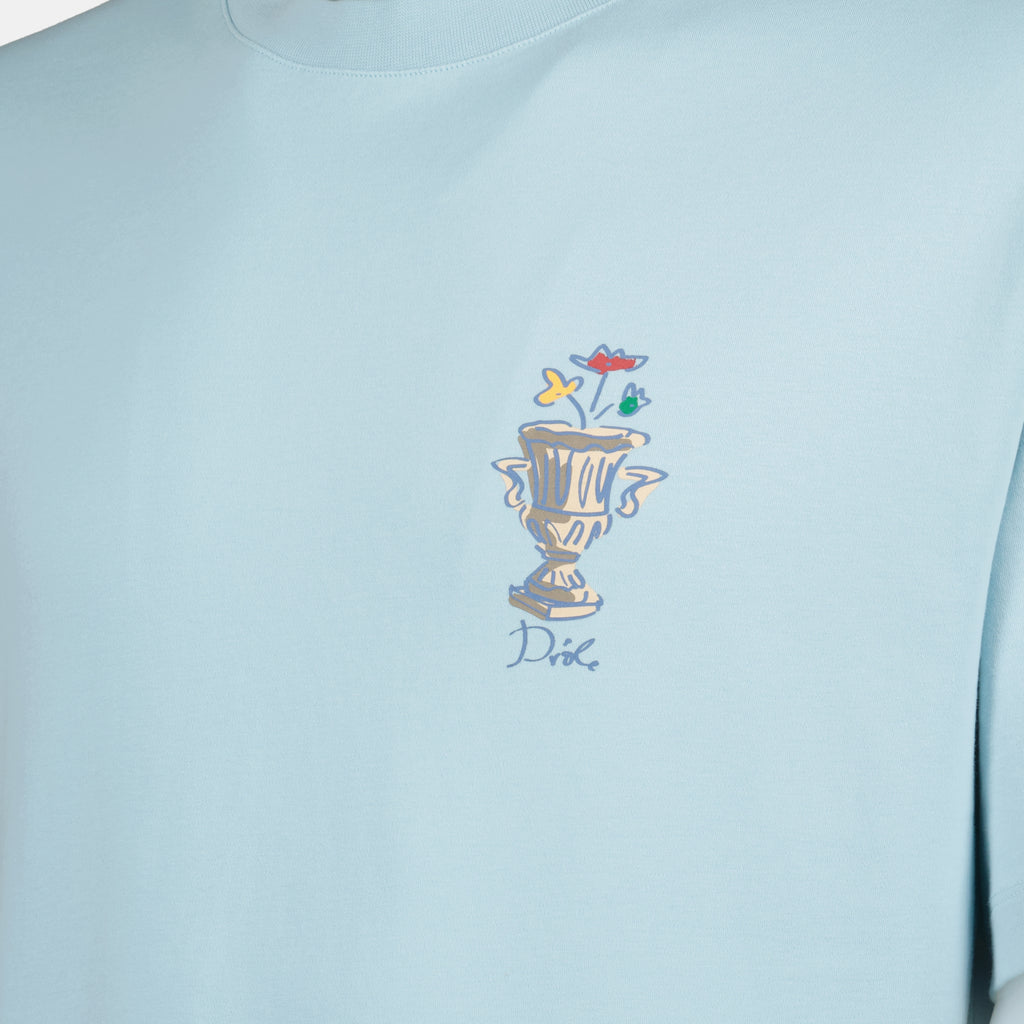 T-shirts T-shirt vase Drole De Monsieur Bleu Homme