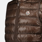 Vestes Doudoune Gui Moncler Marron Homme