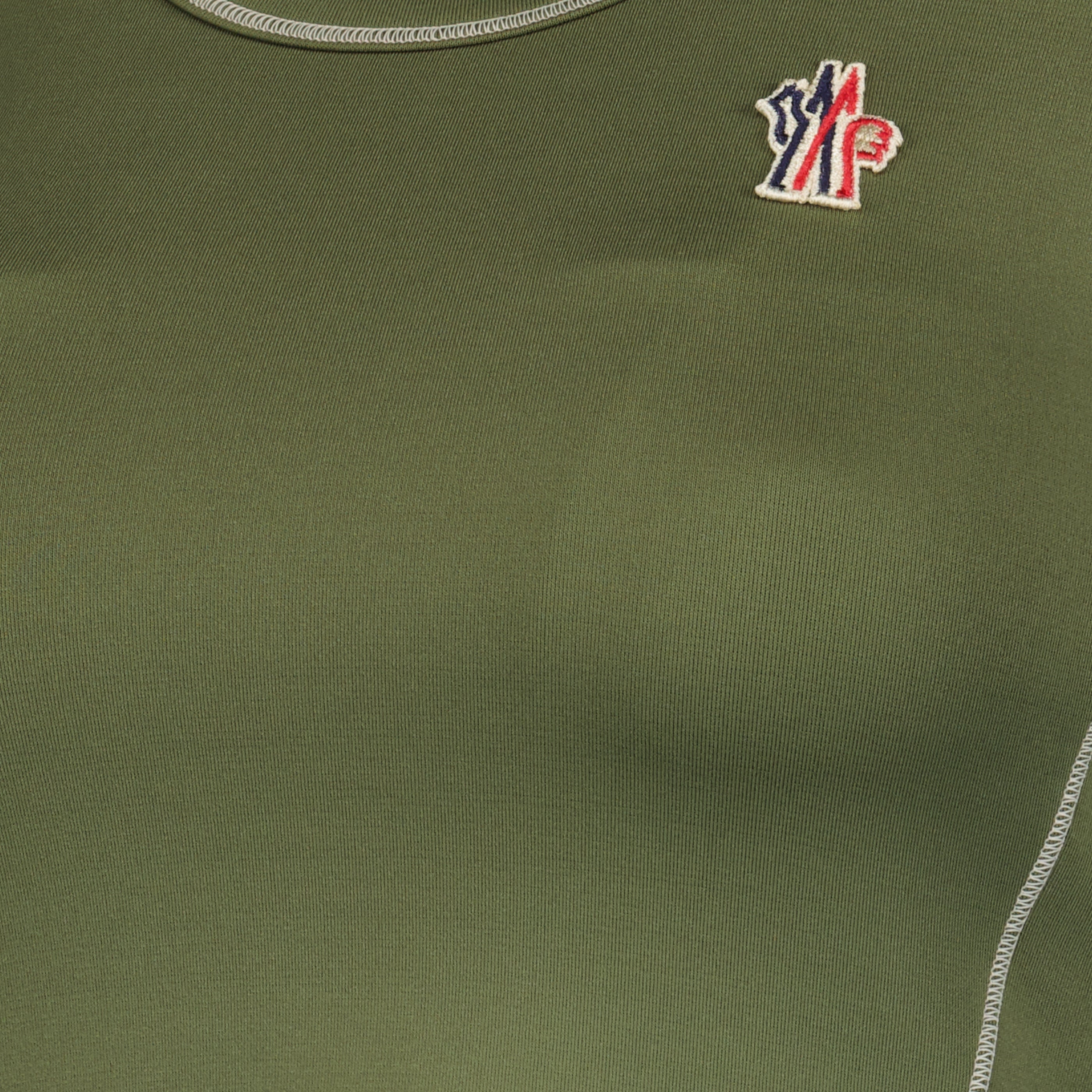 Tops Top de Desporto Kaki em Polartec® Moncler Grenoble Kaki Femme