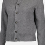 Maille Cardigan Ami de Coeur en cachemire Ami PARIS Gris Femme