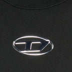 Immagine del top T-Bisco-Iod nero del marchio Diesel per Uomo - Stagione Primavera-Estate 2026 - Vista Dettagliata 1
