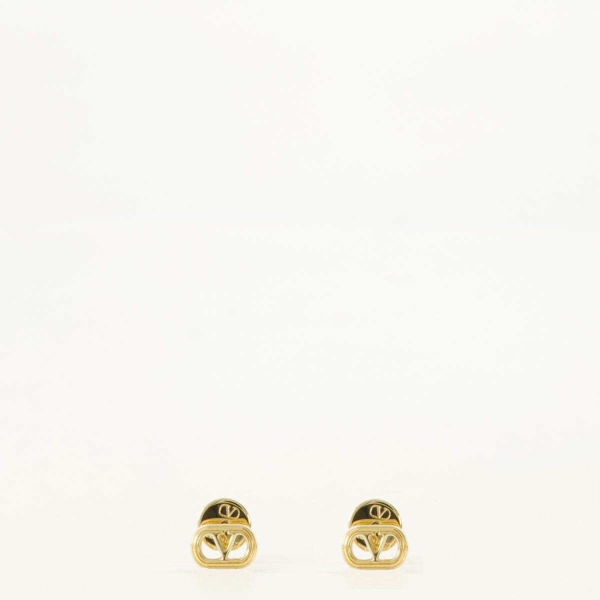 Bijoux Ovalette Earrings Valentino Garavani Doré Femme