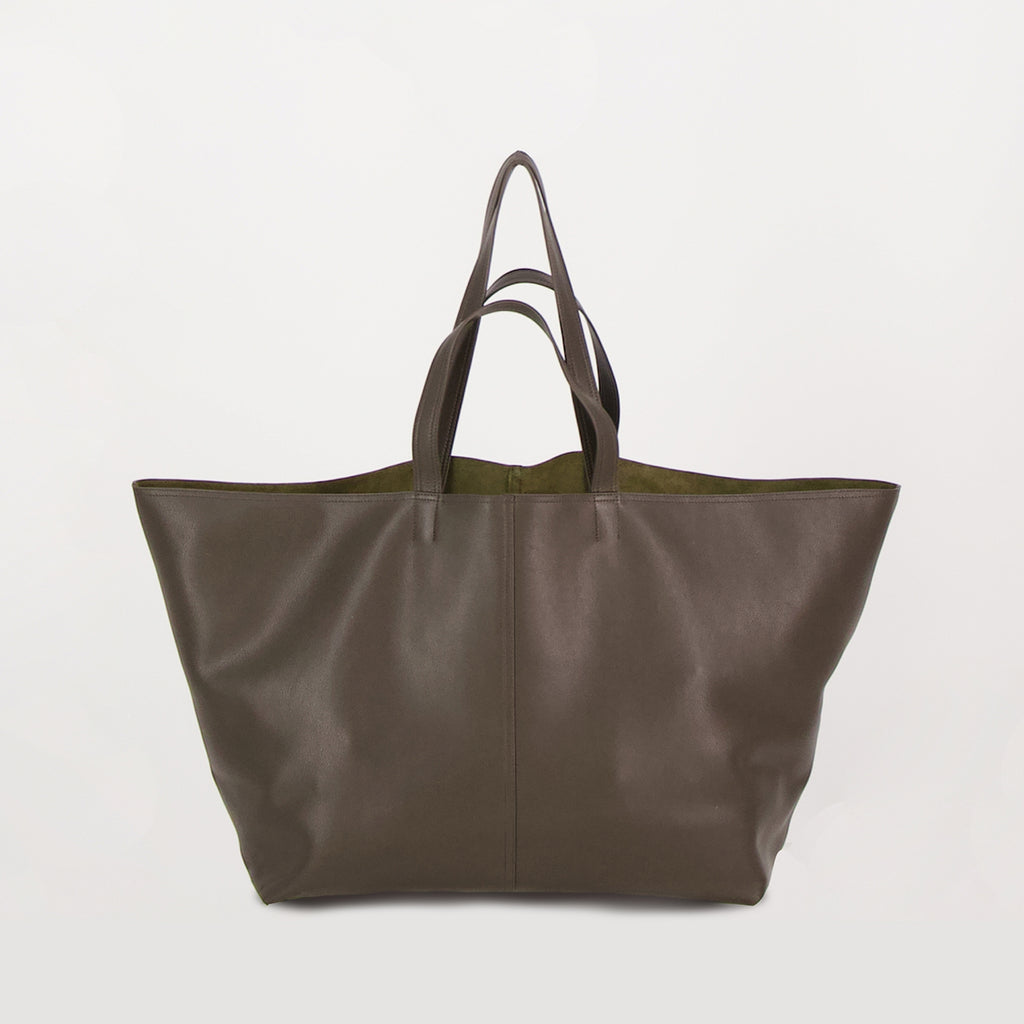 Tote bags Maxi Tote Bag Ami PARIS Khaki Unisex