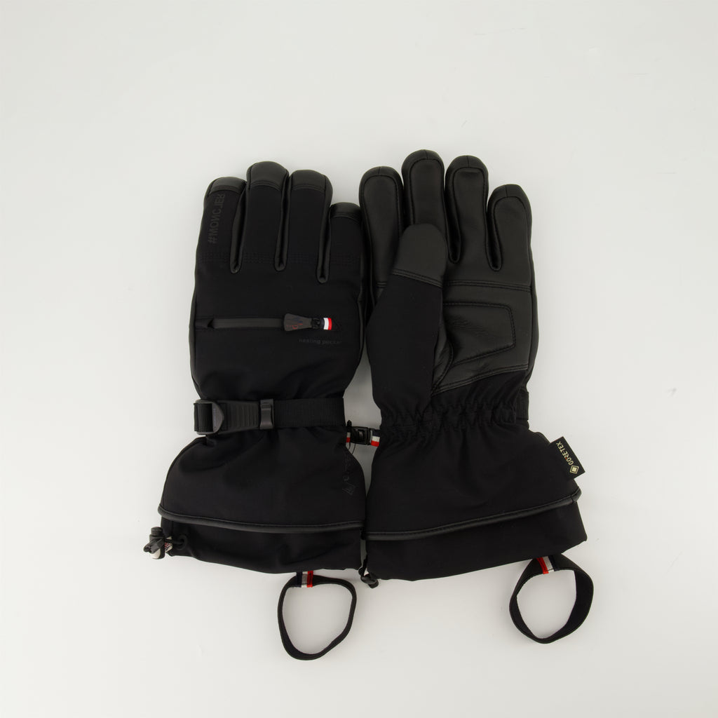 Écharpes, foulards et gants Gants de ski Moncler Grenoble Noir Homme