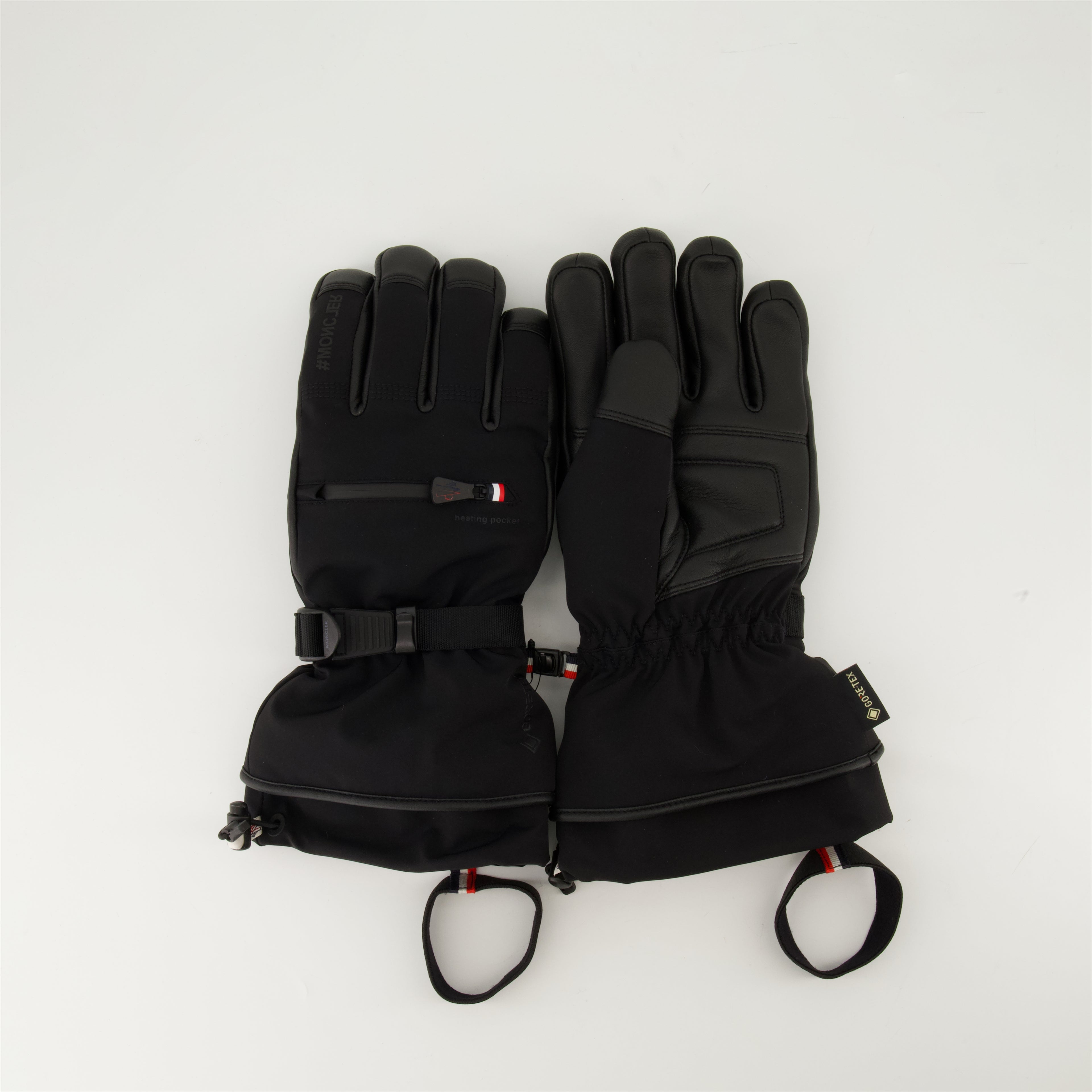 Écharpes, foulards et gants Gants de ski Moncler Grenoble Noir Homme