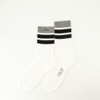 Image de l'article Chaussettes blanches en coton de la marque Dior pour Homme - Saison Printemps-Été 2026 - Vue de Dos