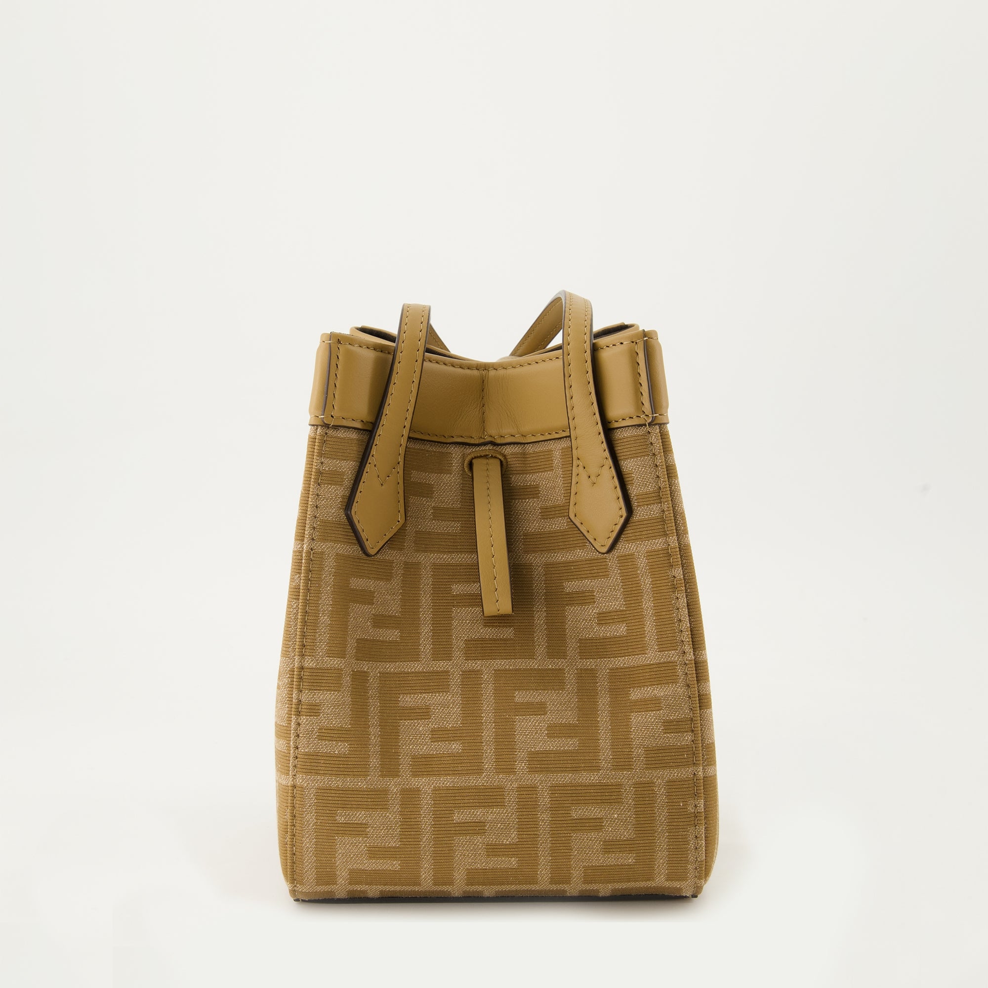 Sacs seau Mini sac Origami Fendi Marron Femme