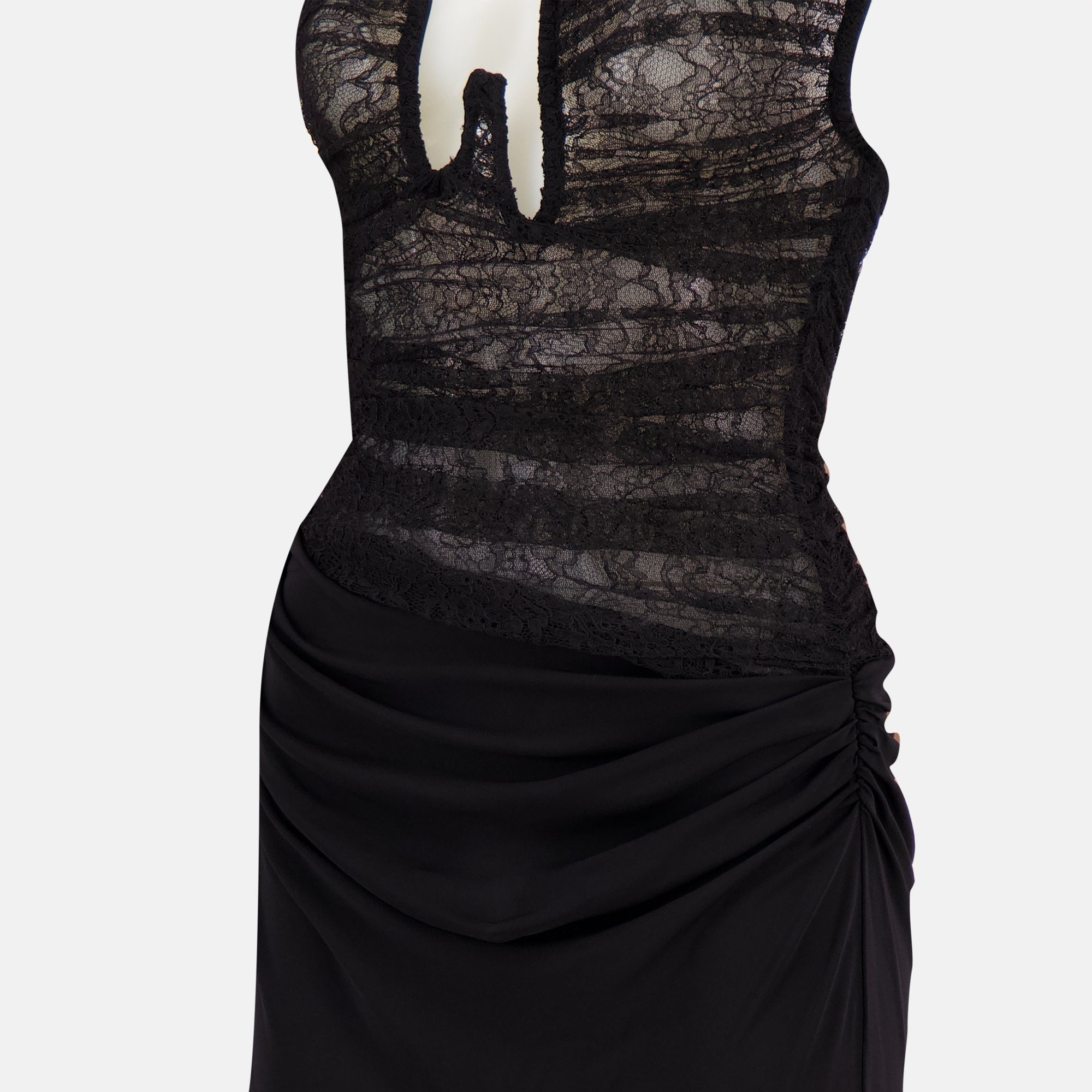 Robes Robe Salacia en dentelle Christopher Esber Noir Femme