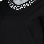 T-shirts F8T00Z FUGK4 n0000 black Dolce & Gabbana Noir Femme