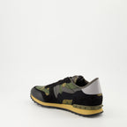 Baskets Baskets Rockrunner Valentino Garavani Kaki Homme