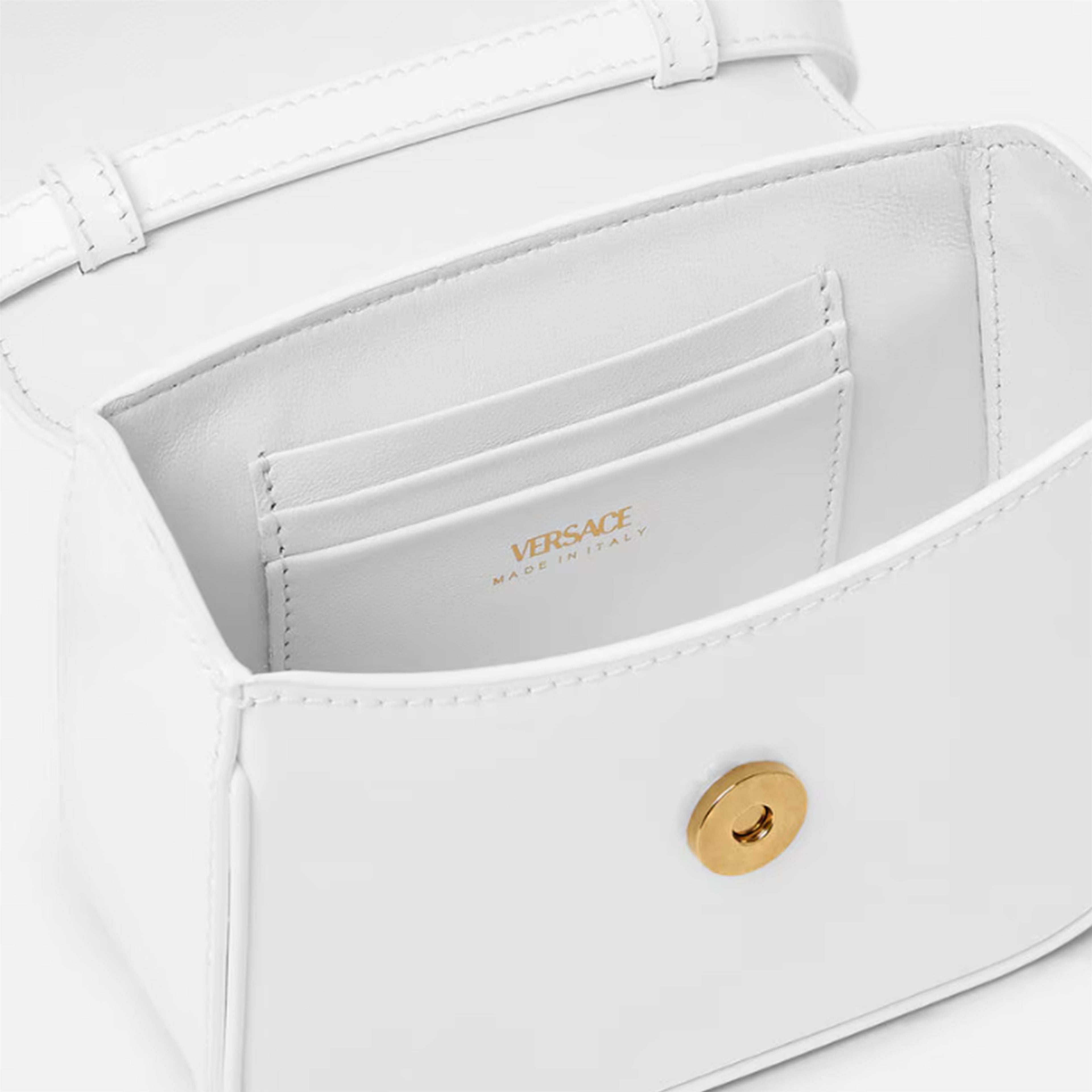 Handbags and shoulder bags Petit sac La Medusa Versace White Femme