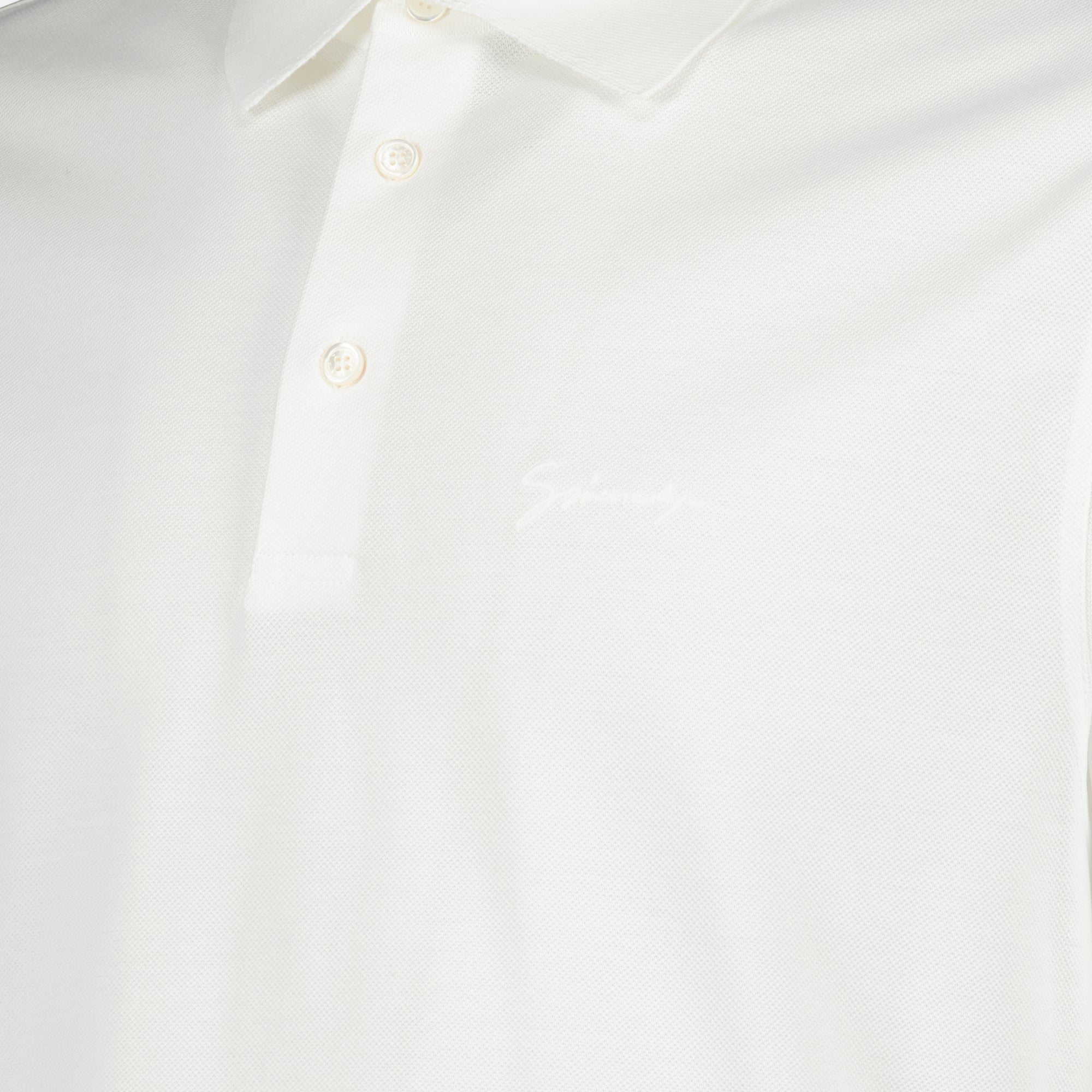 Polos Polo brodé Givenchy Blanc Homme