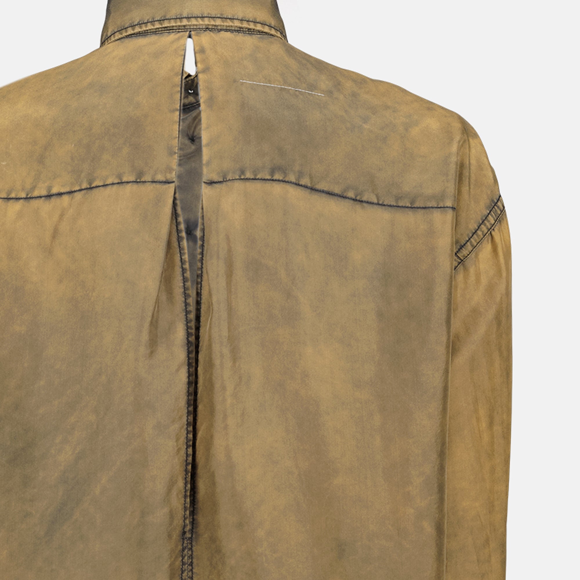 Chemises Chemise longue effet délavé Mm6 Marron Femme