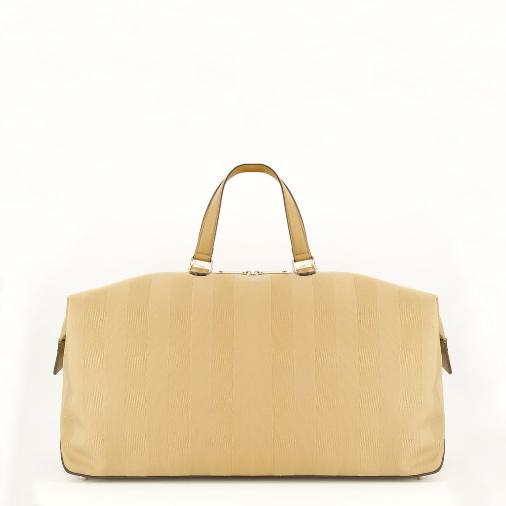 Sacs de sport et voyage Fendi Lui 48 Bolsa de Viagem em Nylon Bege Fendi Beige Homme