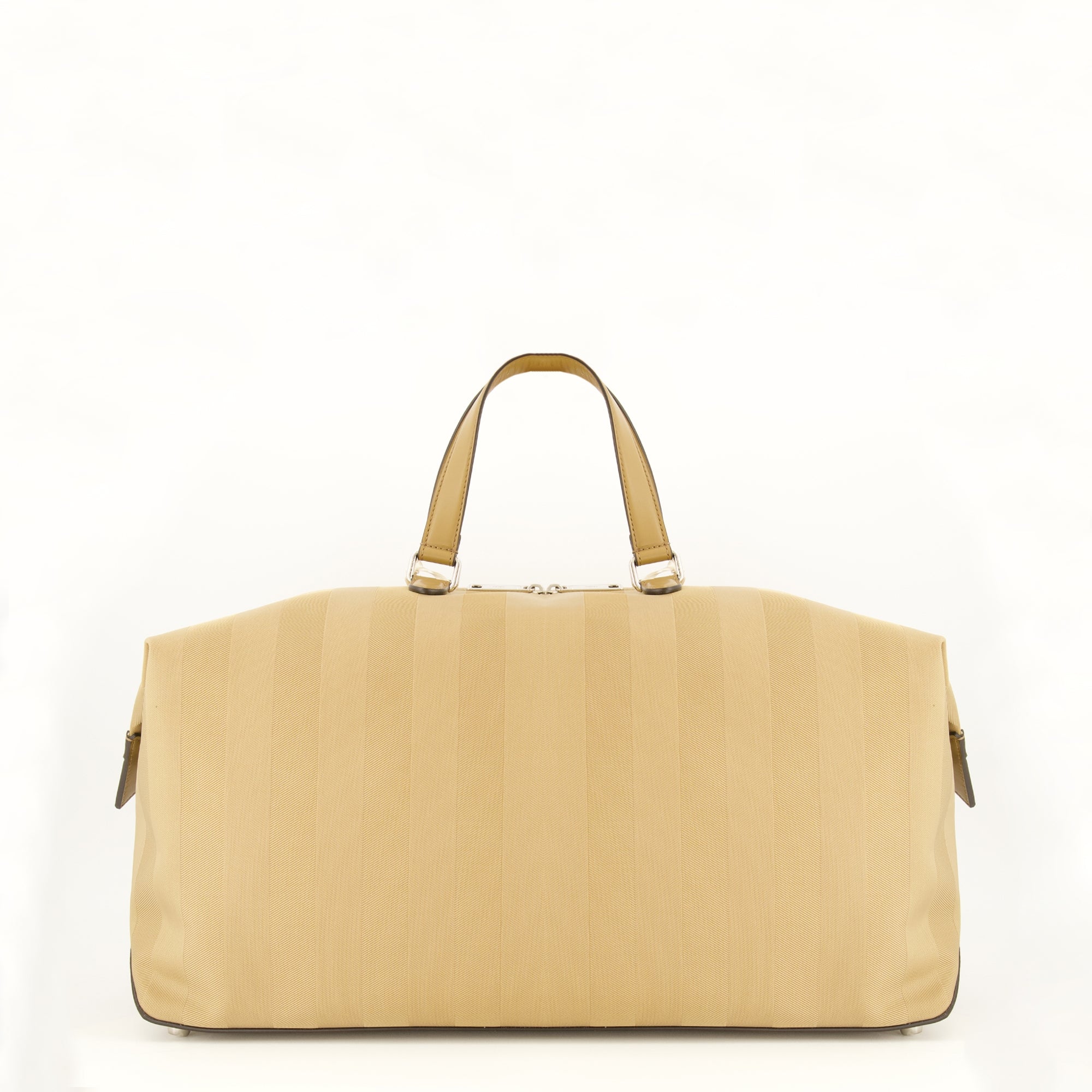 Sacs de sport et voyage Sac de voyage Fendi Lui 48 en nylon beige Fendi Beige Homme