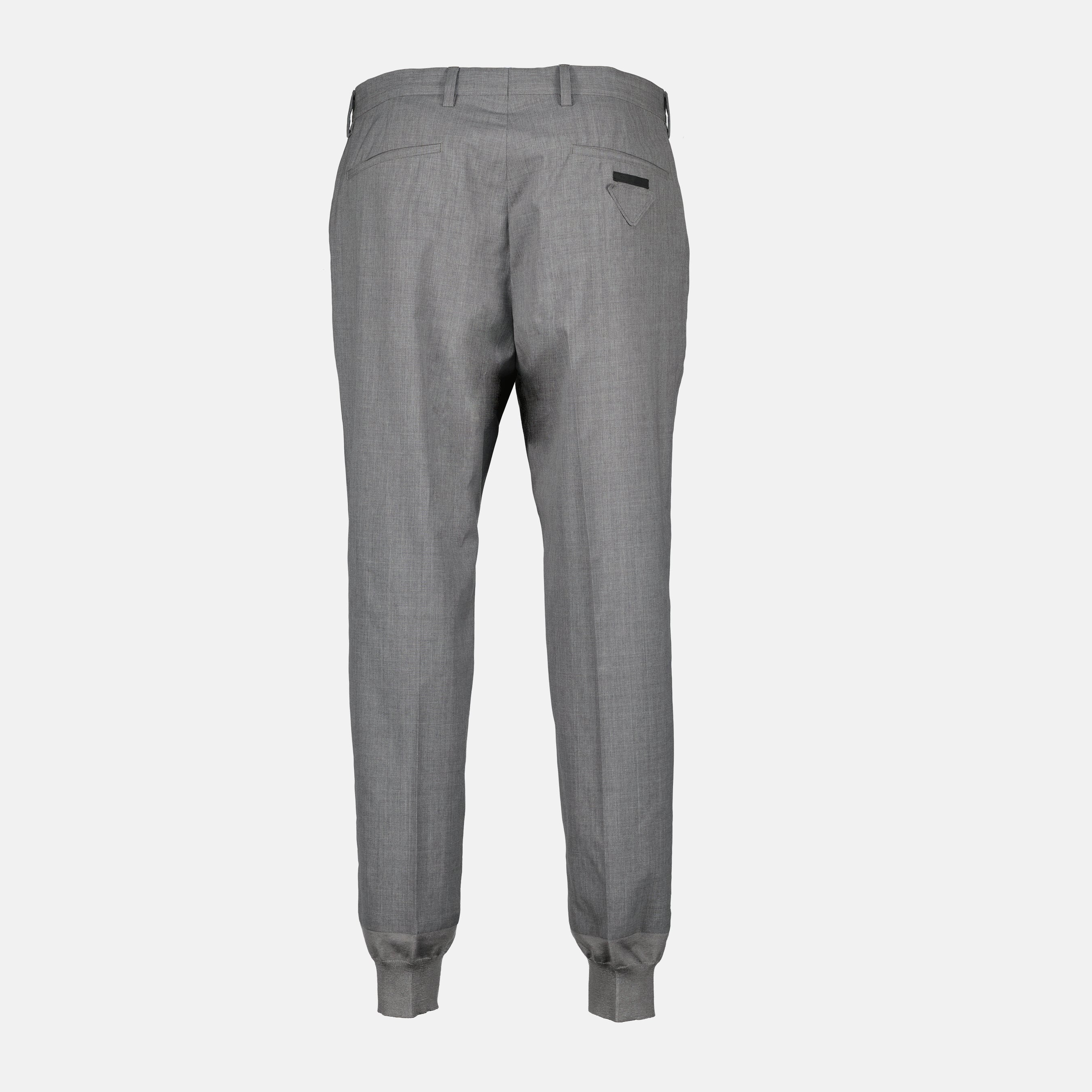 Pantalons Pantalon de jogging Prada Gris Homme
