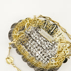 Borse a mano e a spalla Iconica 1969 Nano Bag Rabanne Argento Femme
