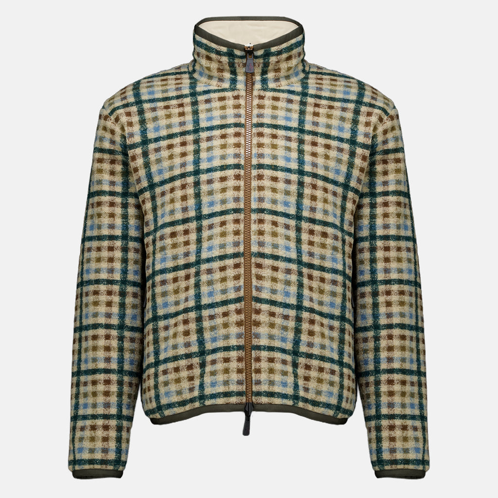 Vestes Veste zippée réversible en teddy Moncler Grenoble Vert Homme