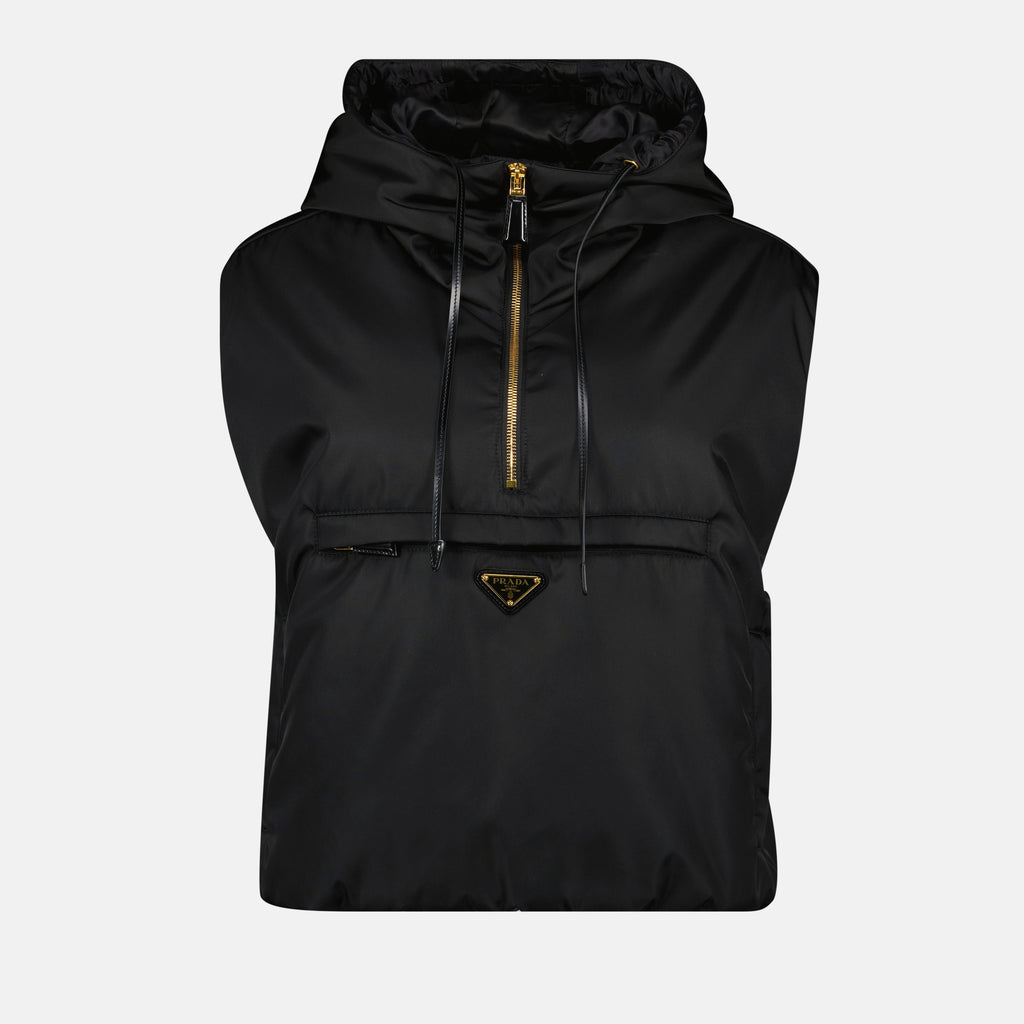 Giacche Gilet Senza Maniche Prada Nero Femme