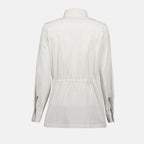 Giacche Giacca Striata Fittata Fendi Bianco Femme