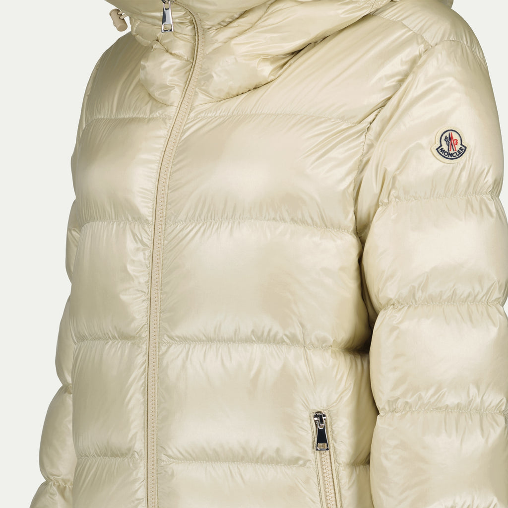 Manteaux Doudoune Biron Moncler Beige Femme