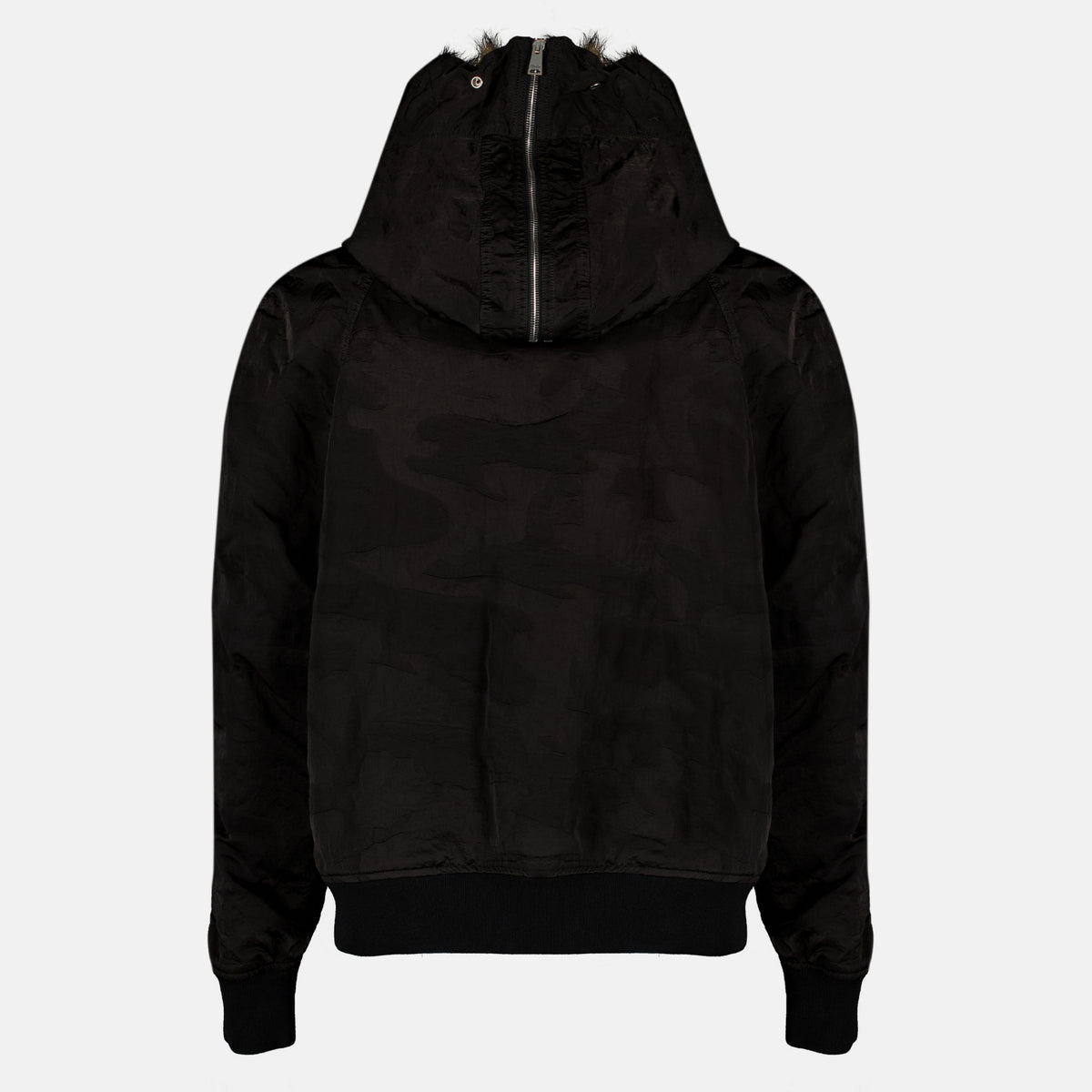 Manteaux Blouson bomber en nylon noir Fendi Noir Homme