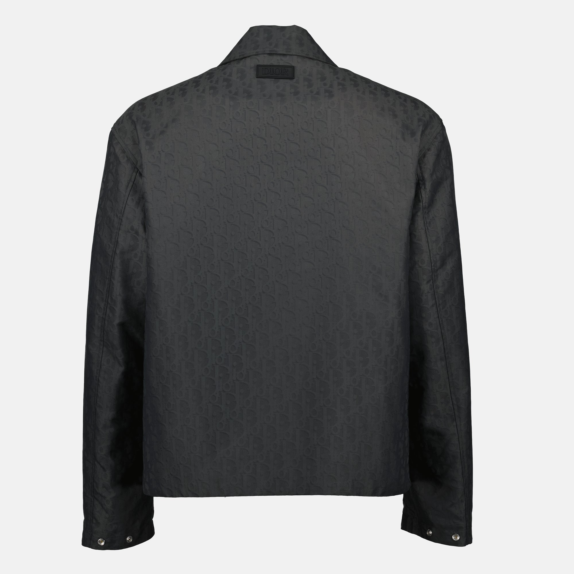 Immagine del Blouson Dior Oblique del marchio Dior per Uomo - Stagione Autunno-Inverno 2025 - Vista Posteriore
