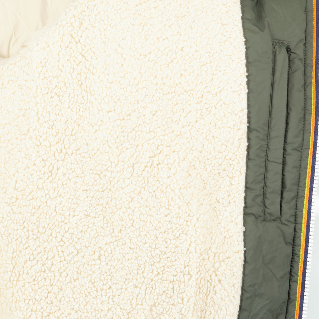 Bild des Parka Le Vrai 4.0 Eiffel Orsetto der Marke K-Way für Unisex - Herbst-Winter 2025 - Detailansicht_2