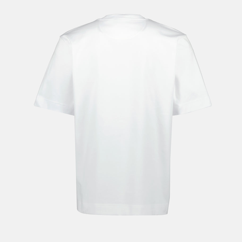 T-shirts Cotton T-shirt Fendi White Homme