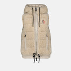 Vestes Doudoune sans manches Moncler Grenoble Beige Femme