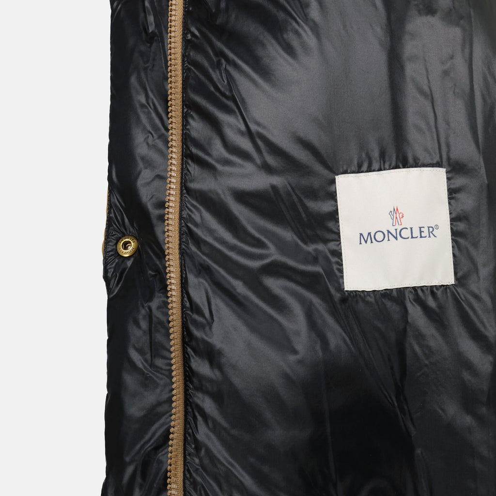 Image de l'article Doudoune matelassée Castelnou marron de la marque Moncler pour Femme - Saison Automne-Hiver 2025 - Vue détaillée_2