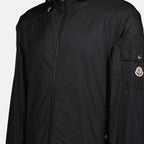 Jaquetas Corta-Vento Etiache com Capuz Moncler Preto Homme