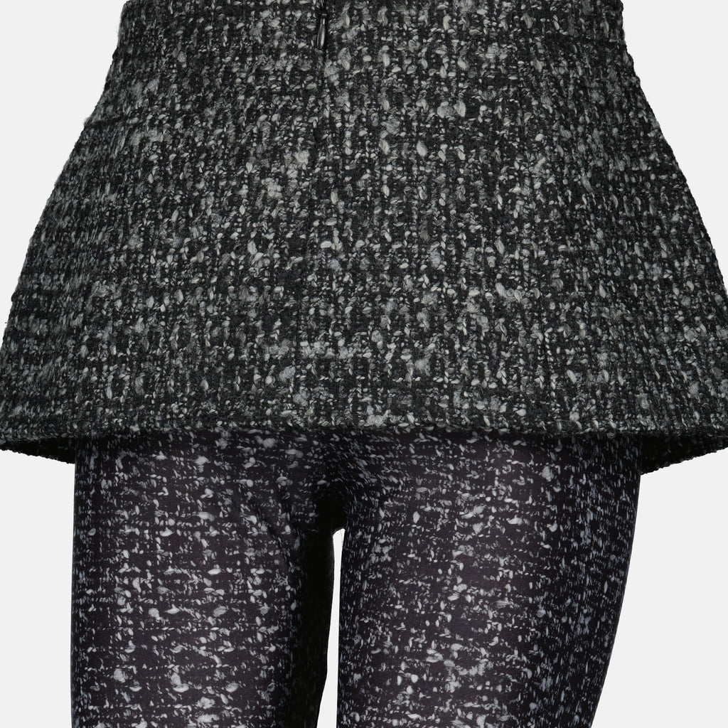 Image of the P-Hour leggings skirt from the Diesel brand for Women - Autumn-Winter 2025 - Detailed View_2