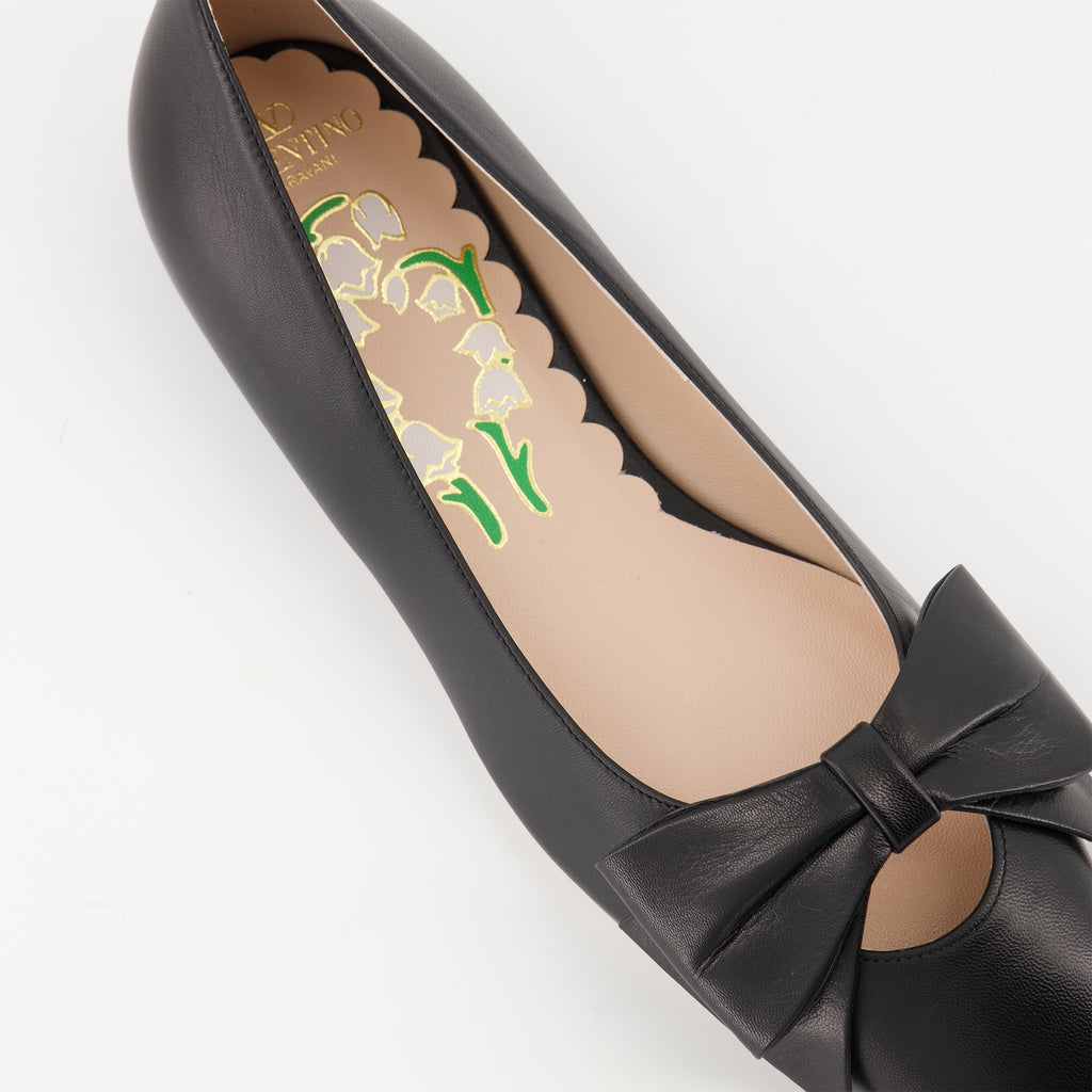 Chaussures plates Ballerines Bowow Valentino Garavani Noir Femme