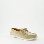 Chaussures de ville Chaussures bateau Granville Dior Beige Homme